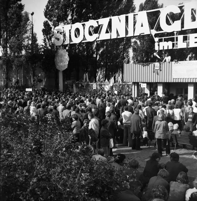 Strajk w Stoczni Gdańskiej w sierpniu 1980